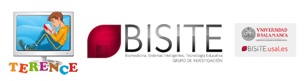 Logos de BISITE, Terence project y la Universidad de Salamanca